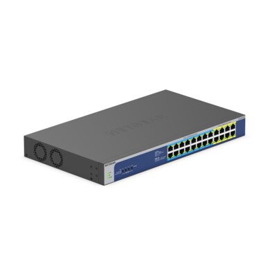 1000 Mg günstig Kaufen-Netgear GS524UP 24x Gigabit Switch 10/100/1000MBit Ultra60 PoE+. Netgear GS524UP 24x Gigabit Switch 10/100/1000MBit Ultra60 PoE+ <![CDATA[• 24x 10/100/1000 Mbit Gigabit Ethernet, 380W PoE+-Budget • leise Lüfter für sensible Umgebungen • Plug-and-p