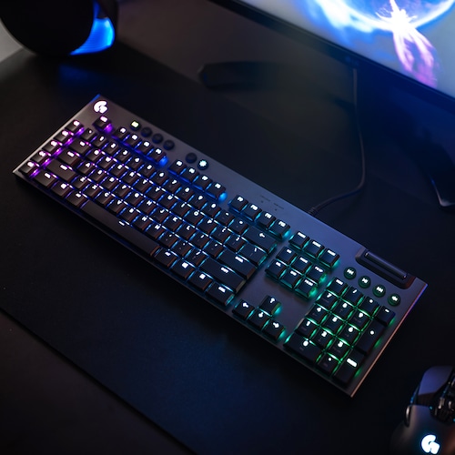 Logitech G815 LIGHTSPEED Linear Kabelgebundene Mechanische RGB Gaming Tastatur
