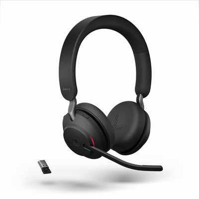 Jabra Evolve 2 65 MS Wireless Bluetooth Stereo USB-C Headset schwarz