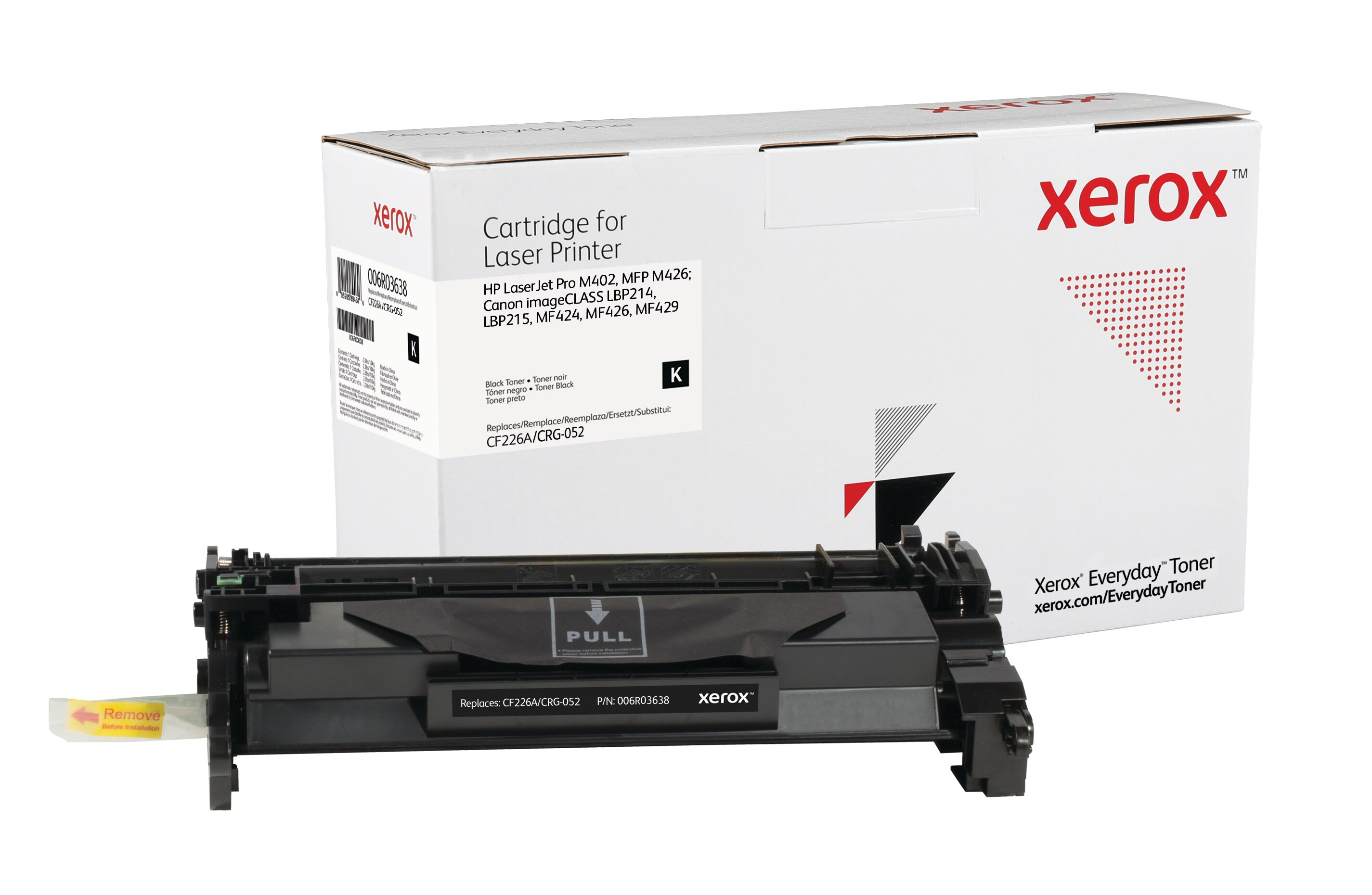 Xerox Everyday Alternativtoner f&uuml;r CF226A/ CRG-052 Schwarz f&uuml;r ca. 3100 Seiten