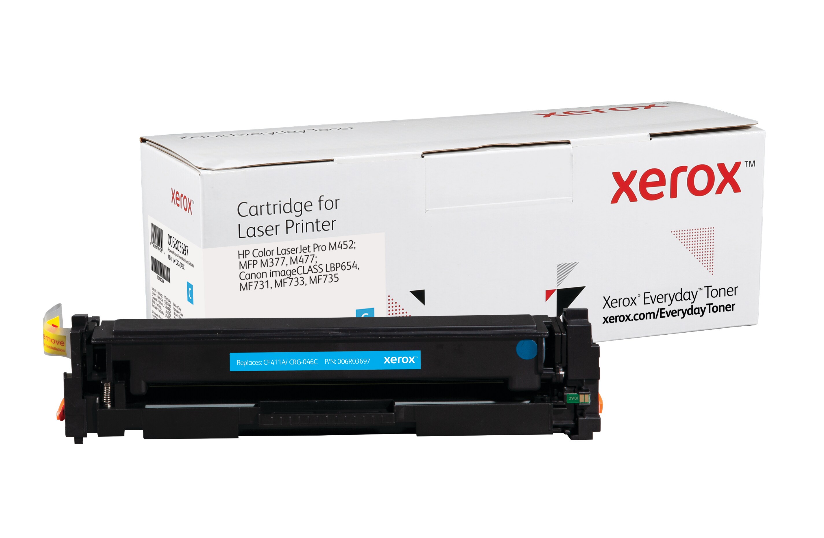 Xerox Everyday Alternativtoner f&uuml;r CF411A/ CRG-046C Cyan f&uuml;r ca. 2300 Seiten