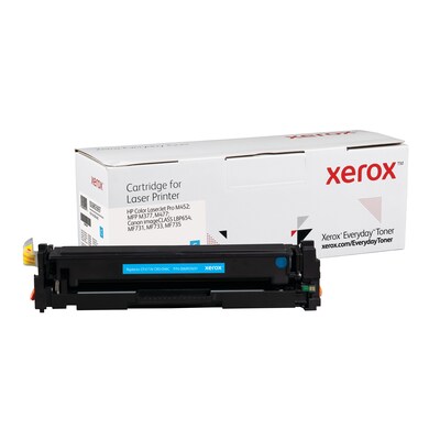 Kompatible Toner günstig Kaufen-Xerox Everyday Alternativtoner für CF411A/ CRG-046C Cyan für ca. 2300 Seiten. Xerox Everyday Alternativtoner für CF411A/ CRG-046C Cyan für ca. 2300 Seiten <![CDATA[• Kompatible Tonerkartusche zu CF411A und CRG-046C • Farbe: Cyan 