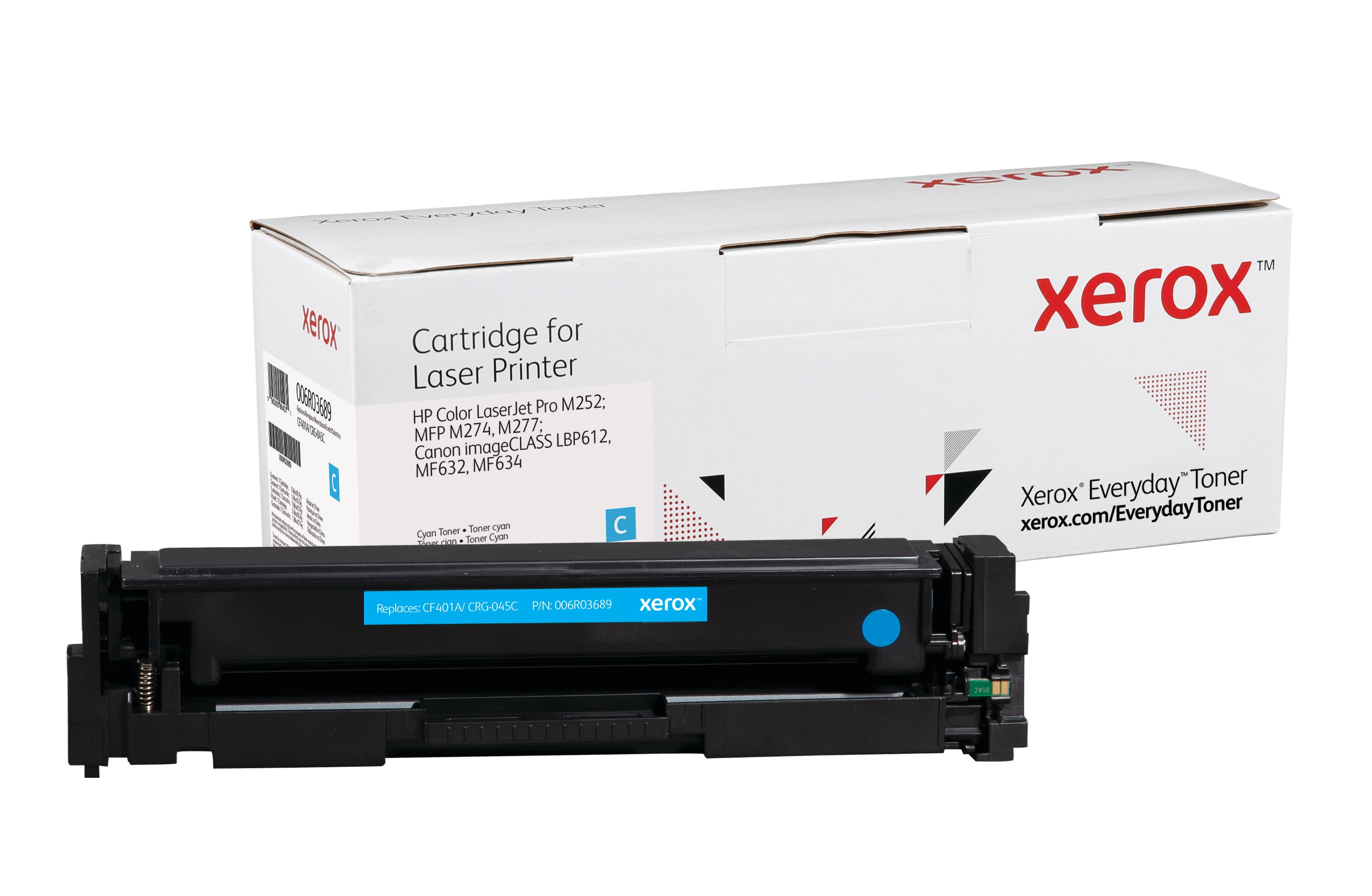 Xerox Everyday Alternativtoner f&uuml;r CF401A/ CRG-045C Cyan f&uuml;r ca. 1400 Seiten