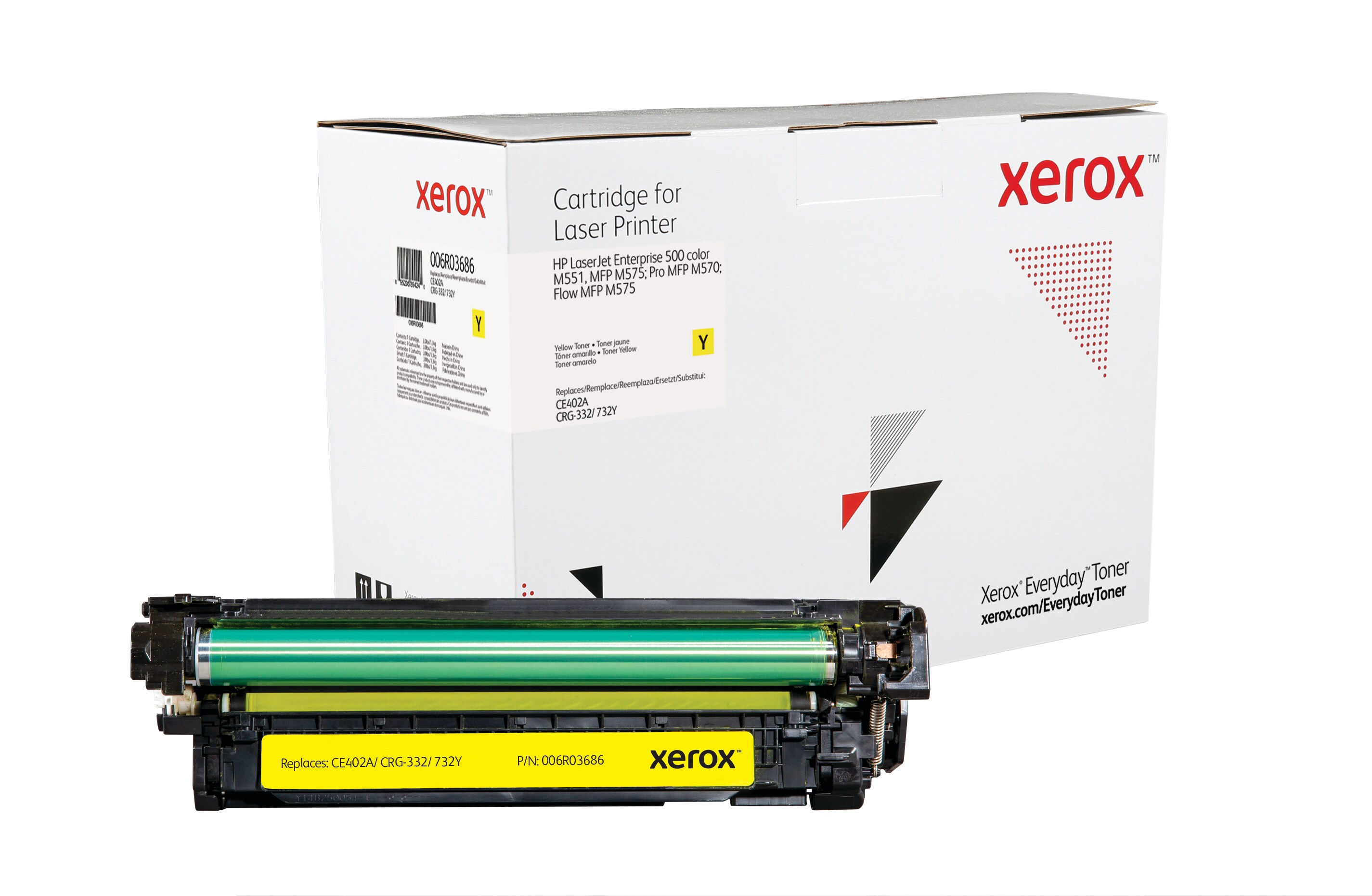 Xerox Everyday Alternativtoner f&uuml;r CE402A Gelb f&uuml;r ca. 6000 Seiten