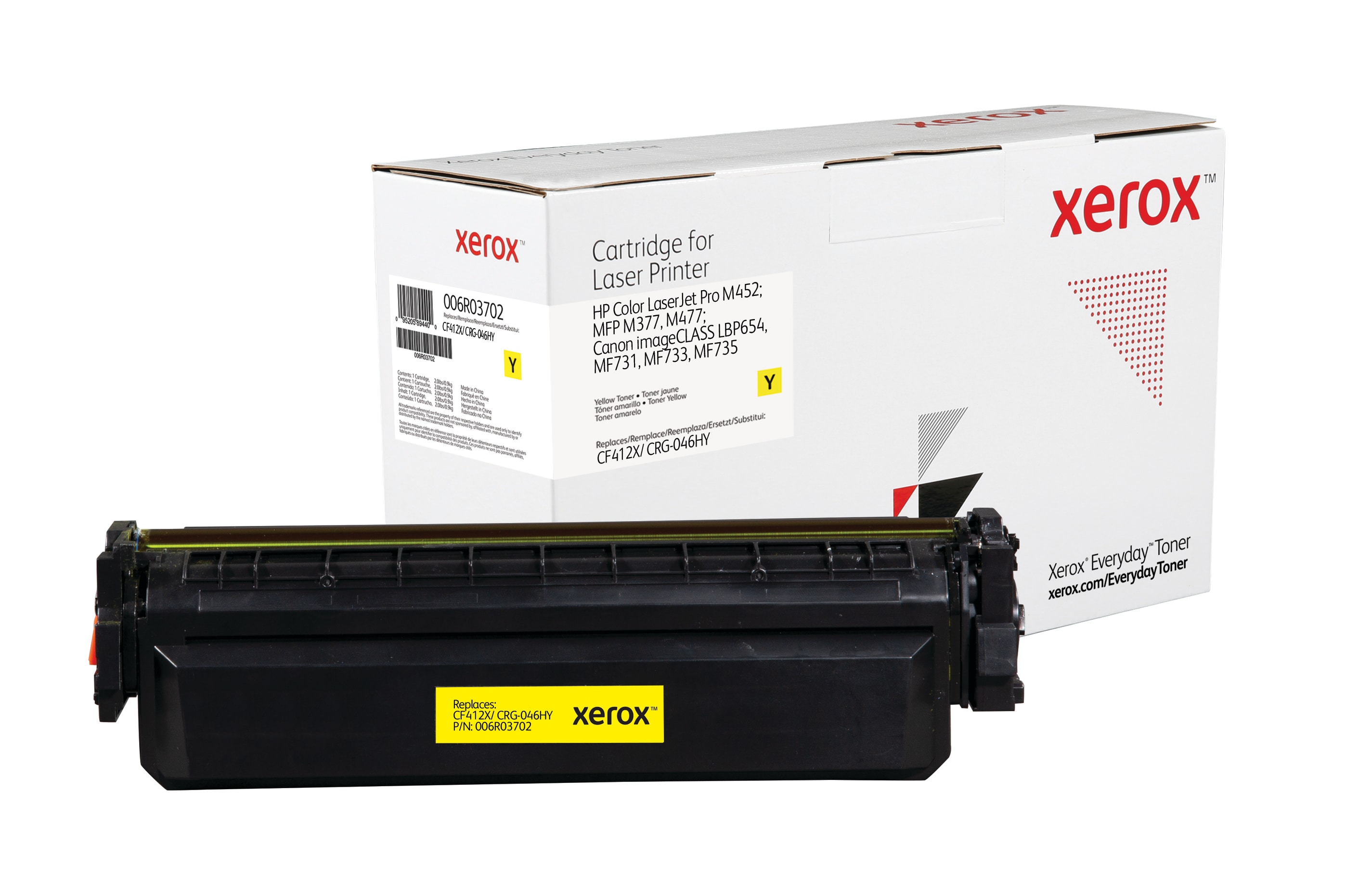 Xerox Everyday Alternativtoner f&uuml;r CF412X/ CRG-046HY Gelb f&uuml;r ca. 5000 Seiten