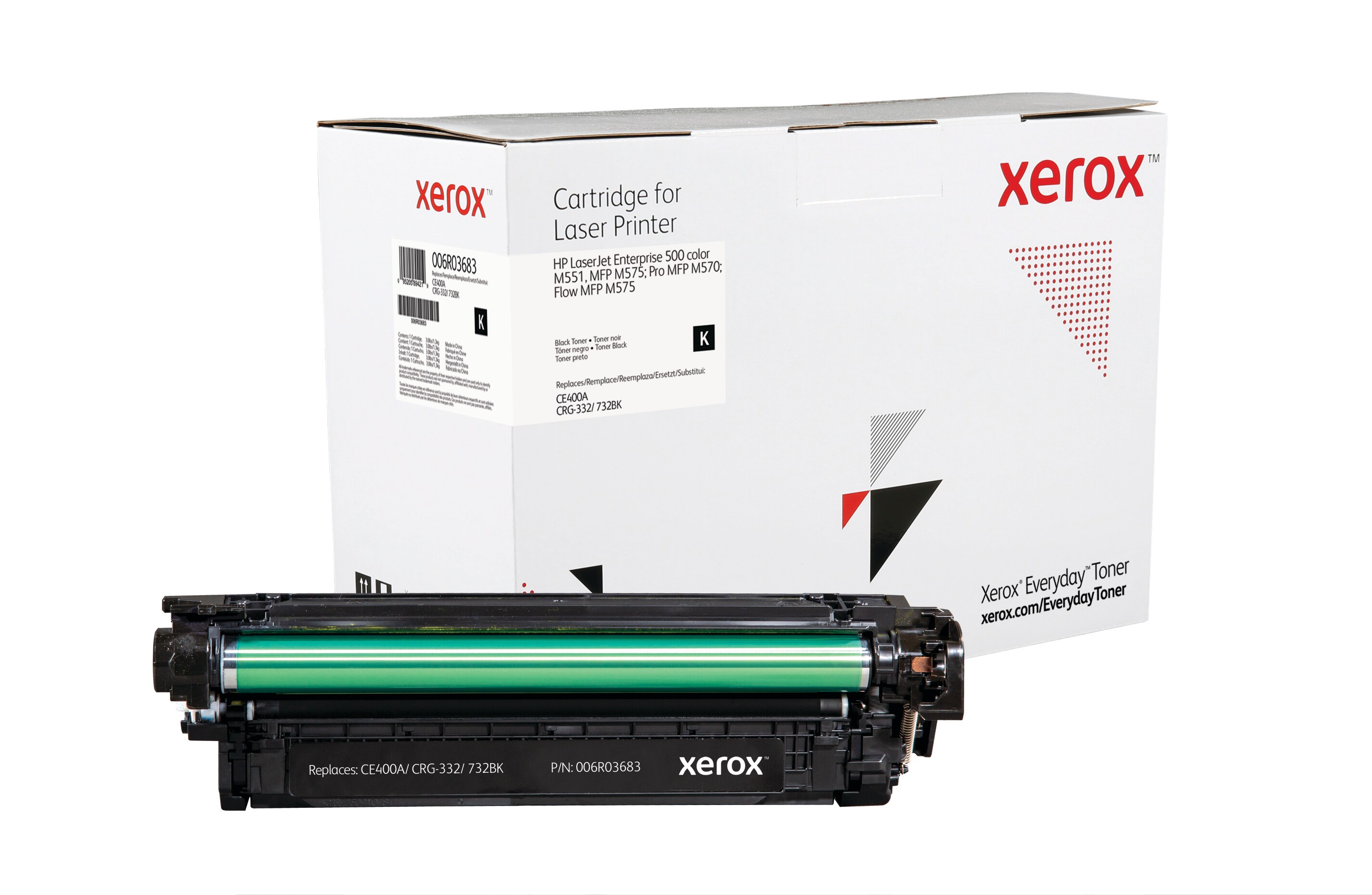 Xerox Everyday Alternativtoner f&uuml;r CE400A Schwarz f&uuml;r ca. 5500 Seiten