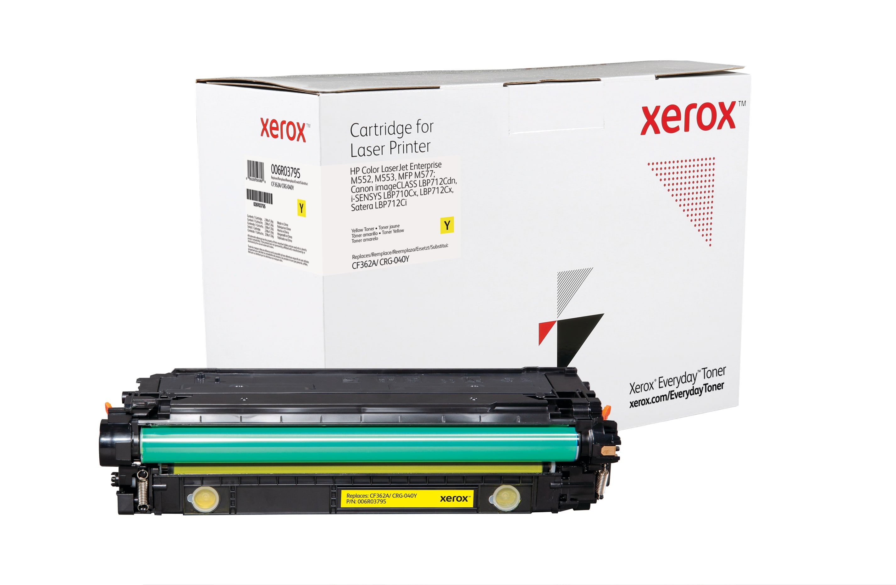 Xerox Everyday Alternativtoner f&uuml;r CF362A/ CRG-040Y Gelb f&uuml;r ca. 5000 Seiten