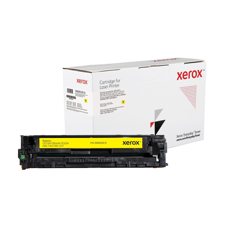 Toner gelb günstig Kaufen-Xerox Everyday für CF212A/ CB542A/ CE322A/ CRG-116Y/ CRG-131Y Gelb ca. 1800 S.. Xerox Everyday für CF212A/ CB542A/ CE322A/ CRG-116Y/ CRG-131Y Gelb ca. 1800 S. <![CDATA[• Kompatible Tonerkartusche: CF212A, CB542A, CE322A, CRG-116Y, CRG-131Y • Far