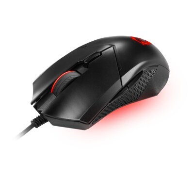 800 USB günstig Kaufen-MSI Clutch GM08 Gaming Maus Schwarz, USB S12-0401800-CLA. MSI Clutch GM08 Gaming Maus Schwarz, USB S12-0401800-CLA <![CDATA[• Anwendungsbereich: Gaming, 6 Tasten, Scrollrad mit Tastenfunktion • Kabelgebunden (USB) • Sensortechnologie: Optisch (4.200