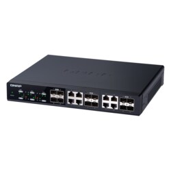 QNAP QSW-M1208-8C 12-Port Desktop Switch Web Managed 8xCombo 4x10G SFP+