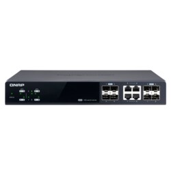 QNAP QSW-M808-4C 8-Port Desktop Switch Web Managed 8xCombo 4x10G SFP+