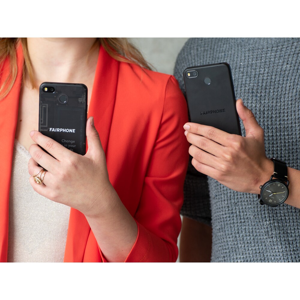 Fairphone 3+ Dual-SIM 4GB/64GB black Android 10.0 Smartphone