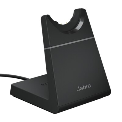 USB C  günstig Kaufen-Jabra Evolve2 65 Deskstand Ladestation USB-C schwarz. Jabra Evolve2 65 Deskstand Ladestation USB-C schwarz <![CDATA[• für Jabra Evolve26 5 Headset • mit USB-C-Schnittstelle • Farbe: schwarz]]>. 