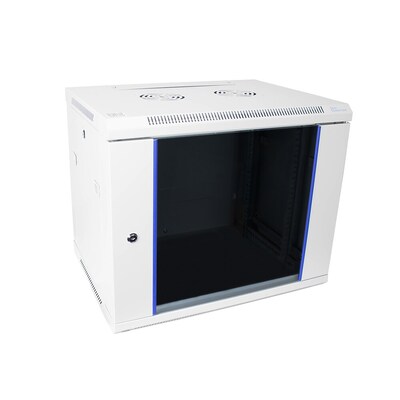 Good Connections  19″ Wandgehäuse, FLAT-Pack, 12HE, lichtgrau RAL7035 600×450 mm | 04014619459933