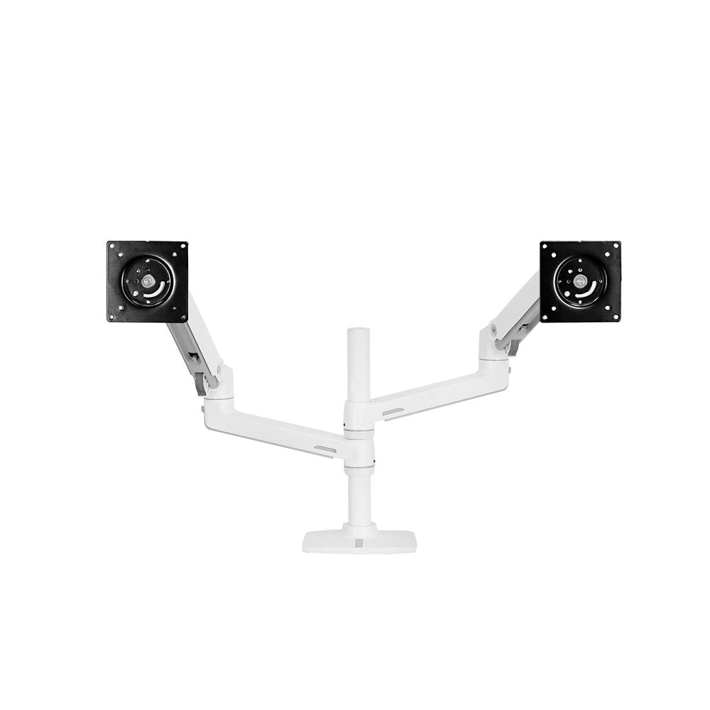 Ergotron LX Dual Monitorarm, Tischhalterung (weiß)