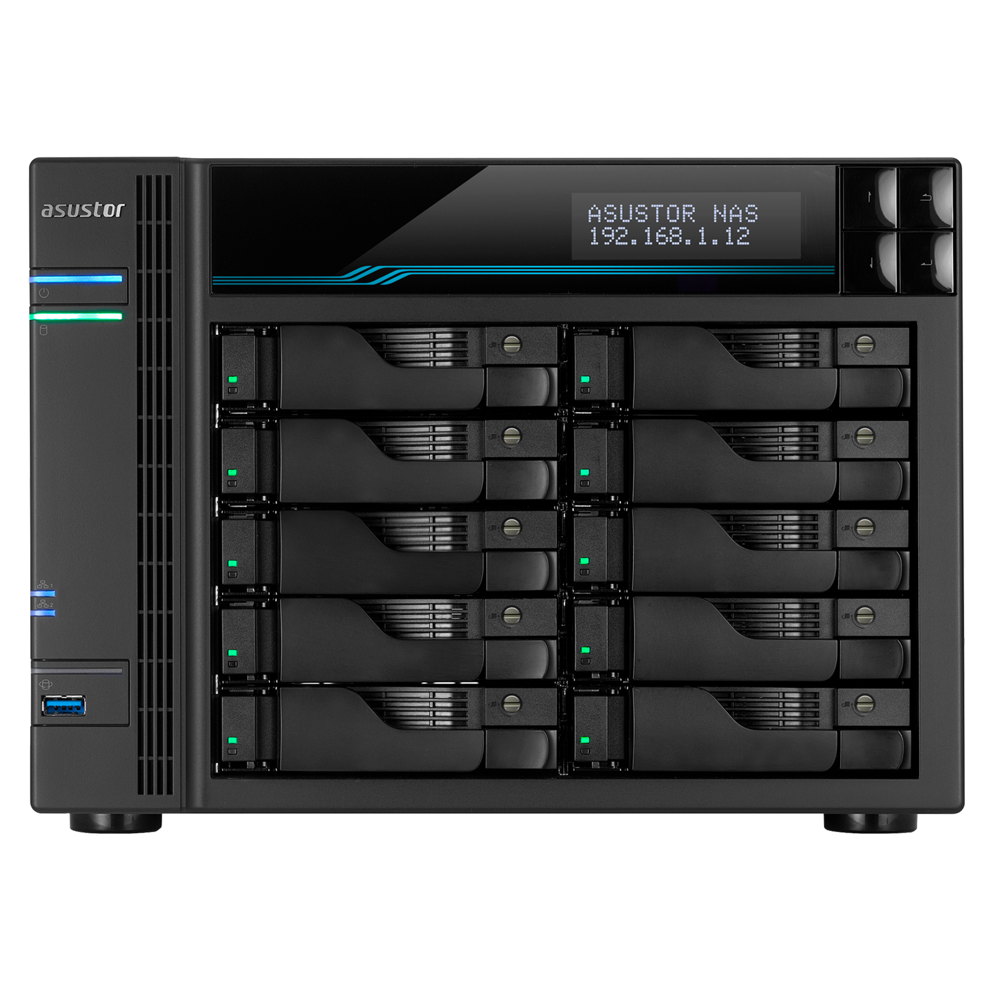 ASUSTOR AS6508T Lockerstor 8 NAS System 8-bay