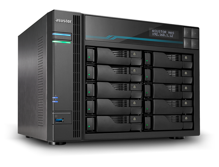 ASUSTOR AS7110T Lockerstor 10 Pro NAS System 10-bay