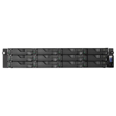 Image of ASUSTOR AS7112RDX+Rail, Lockerstor 12R Pro NAS System 12-bay