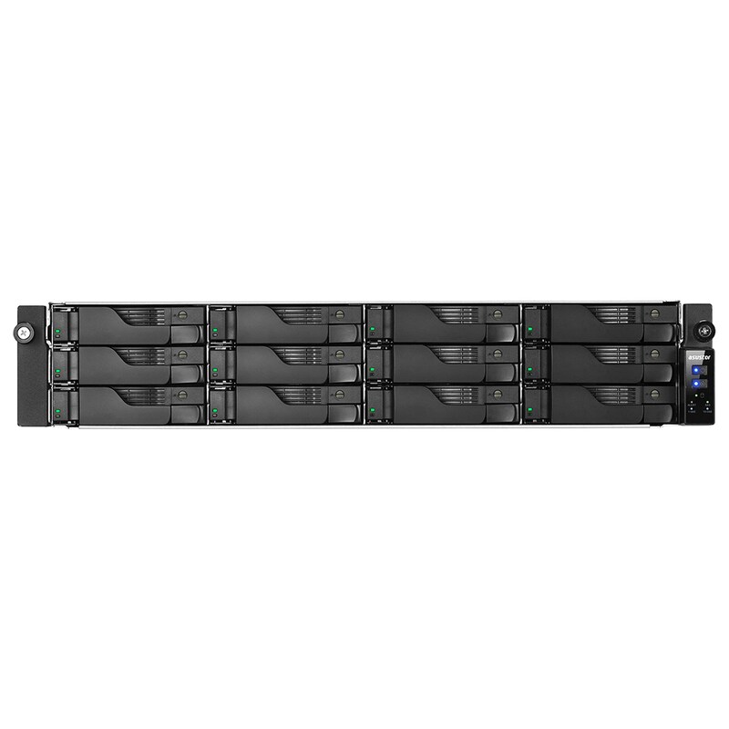 ASUSTOR AS7112RDX+Rail, Lockerstor 12R Pro NAS System 12-bay