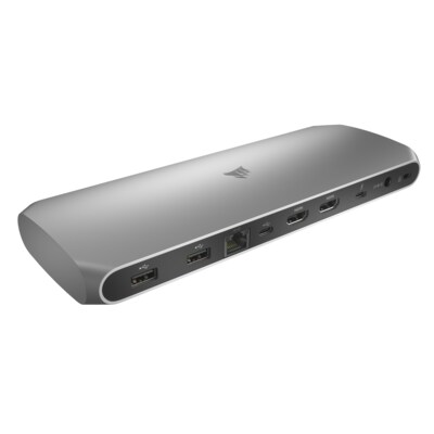 12 der günstig Kaufen-Corsair TBT100 Thunderbolt™ 3 Dock. Corsair TBT100 Thunderbolt™ 3 Dock <![CDATA[• Dockingstation • Für Mac OS 10.14 Mojave oder höher, Windows 10 oder höher • Thunderbolt-Anschlüsse: Thunderbolt 3 (1 Eingang) • LxBxH: x x mm]]>. 