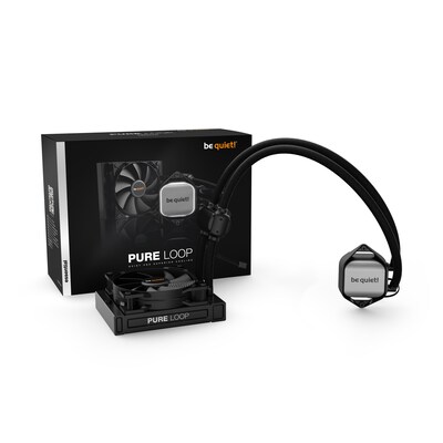 Core günstig Kaufen-be quiet! Pure LOOP Wasserkühlung 120 mm für Intel/AMD. be quiet! Pure LOOP Wasserkühlung 120 mm für Intel/AMD <![CDATA[• Entwickelt für Intel Core i3, AMD Ryzen 3 (oder niedriger) • Hohe Kühlleistung, weiße LED Beleuchtung • 