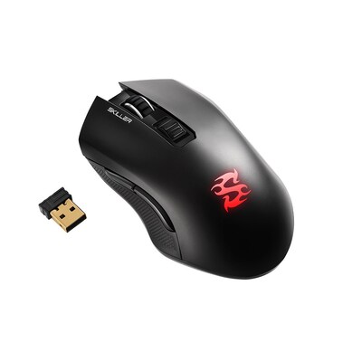 Sensor 2 günstig Kaufen-Sharkoon Skiller SGM3 Kabellose Gaming Maus schwarz. Sharkoon Skiller SGM3 Kabellose Gaming Maus schwarz <![CDATA[• Anwendungsbereich: Gaming, 7 Tasten, 2-Wege-Scrollrad • Nutzung mit & ohne Kabel • Sensortechnologie: Optisch (6.000 dpi) • Schwarz