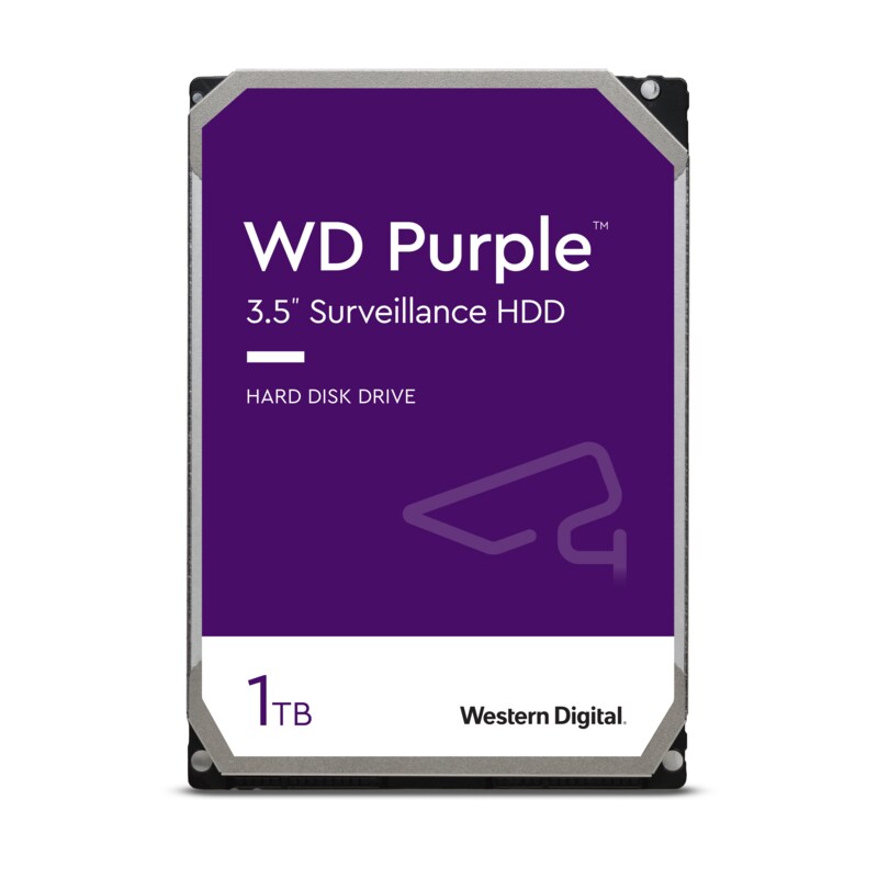 WD Purple WD10PURZ - 1 TB 5400 rpm 64 MB 3,5 Zoll SATA 6 Gbit/s