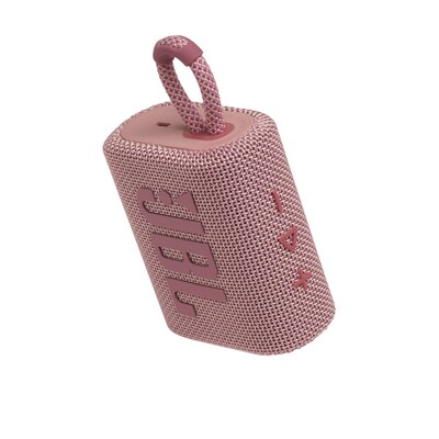 GO!Bluetooth günstig Kaufen-JBL GO 3 pink Ultraportabler Bluetooth Lautsprecher IPX67. JBL GO 3 pink Ultraportabler Bluetooth Lautsprecher IPX67 <![CDATA[• Ultraportabler Bluetooth-Lautsprecher • Wiederaufladbarer Lithium-Ionen-Akku - bis zu 5 Stunden Musikgenuss • Kompatibel 
