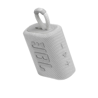 Zu Musik günstig Kaufen-JBL GO 3 weiss Ultraportabler Bluetooth Lautsprecher IPX67. JBL GO 3 weiss Ultraportabler Bluetooth Lautsprecher IPX67 <![CDATA[• Ultraportabler Bluetooth-Lautsprecher • Wiederaufladbarer Lithium-Ionen-Akku - bis zu 5 Stunden Musikgenuss • Kompatibe