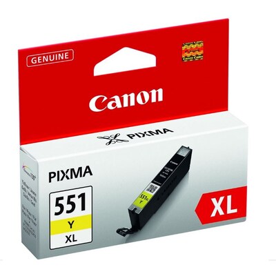 Canon CLI-551Y XL Original Druckerpatrone Gelb hohe Kapazität 6446B001