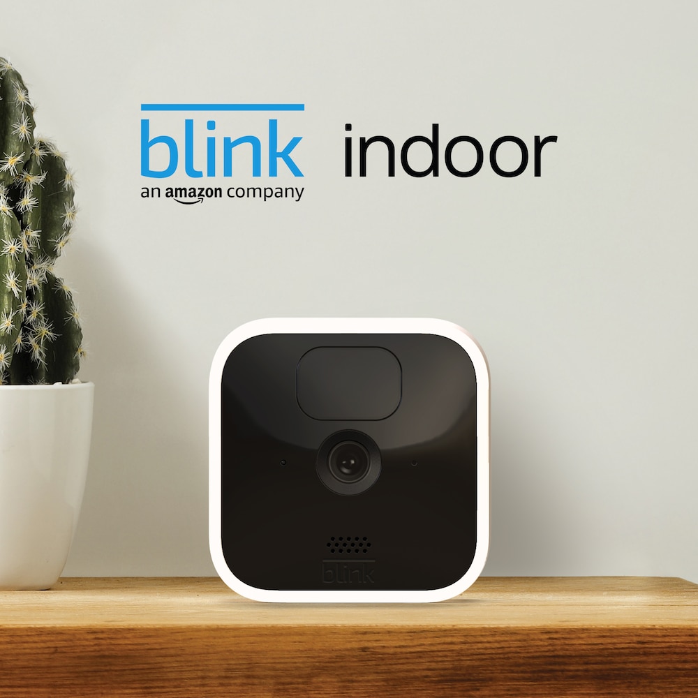 Blink Indoor - 1 Kamera System HD-Sicherheitskamera 2 Jahren Batterielaufzeit