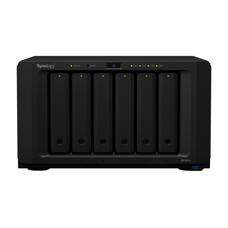 AMD günstig Kaufen-Synology Diskstation DS1621+ NAS System 6-Bay. Synology Diskstation DS1621+ NAS System 6-Bay <![CDATA[• 2,2 GHz AMD Ryzen V1500B 4-Kern-Prozessor • 4GB DDR4 ECC RAM • 6x 2,5