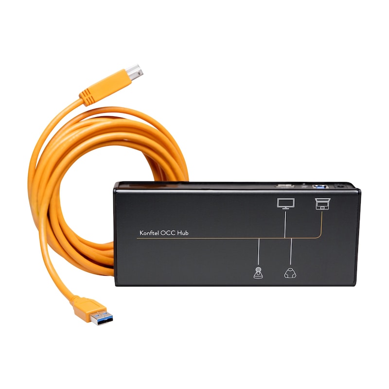 Linux günstig Kaufen-Konftel OCC Hub. Konftel OCC Hub <![CDATA[• Hub für den Anschluß von Konferenzkameras • Anschluß über USB 3.0 • mit fast allen Video- und Audiokonferenz-Lösungen kompatibel • kombatibel zu Windows 7, 8, 10, Mac OS X, Linux • HDMI-Anschluss für externen Bi