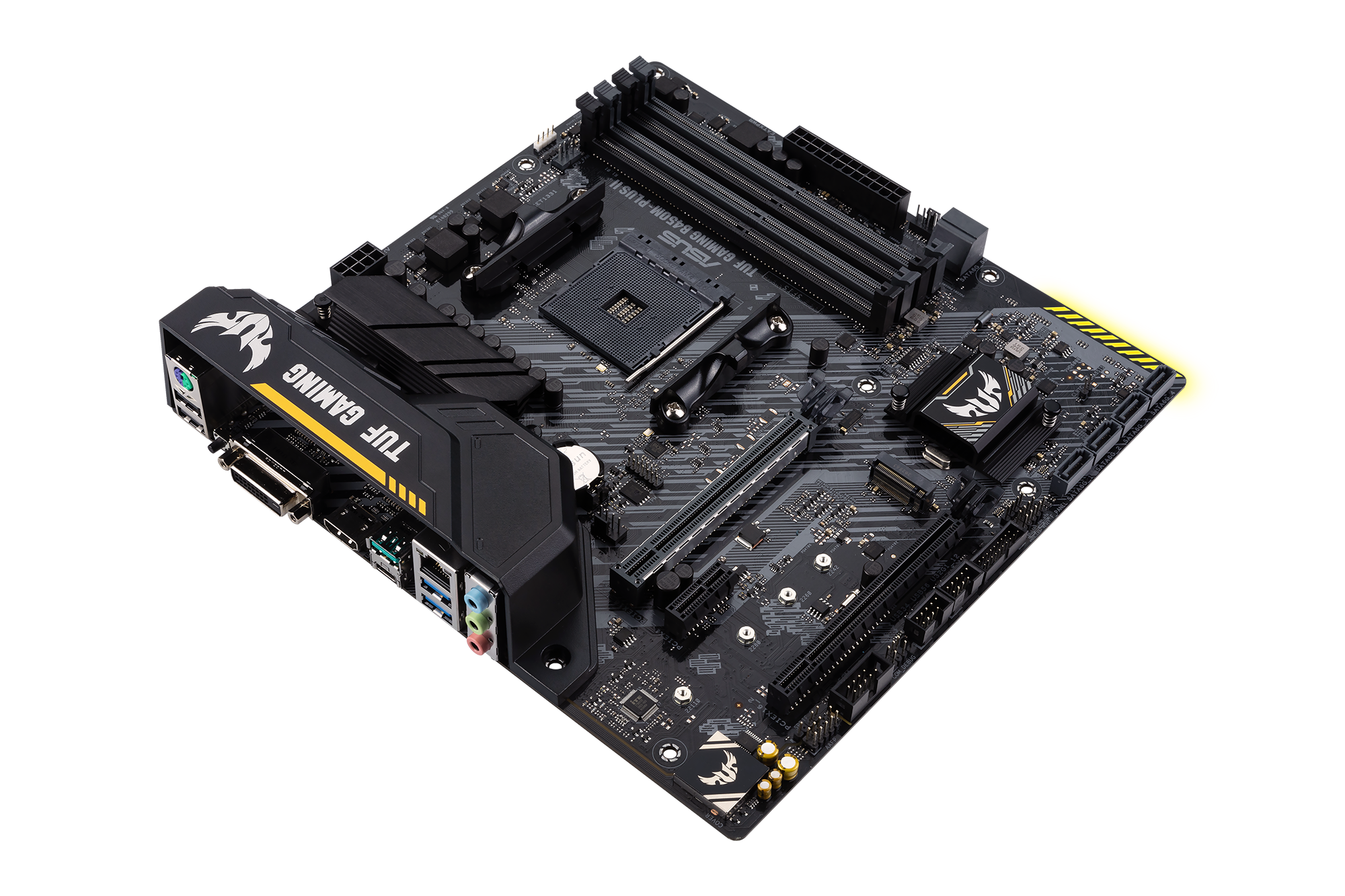 ASUS TUF B450M-Plus Gaming II mATX Mainboard Sockel AM4 M.2/USB3.1/HDMI/DVI