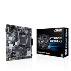ASUS Prime B450M-K II mATX Mainboard Sockel AM4 M.2/USB3.2/DVI/VGA/HDMI