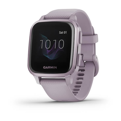 Garmin Venu Sq GPS-Fitness-Smartwatch lavendel HF-Messung