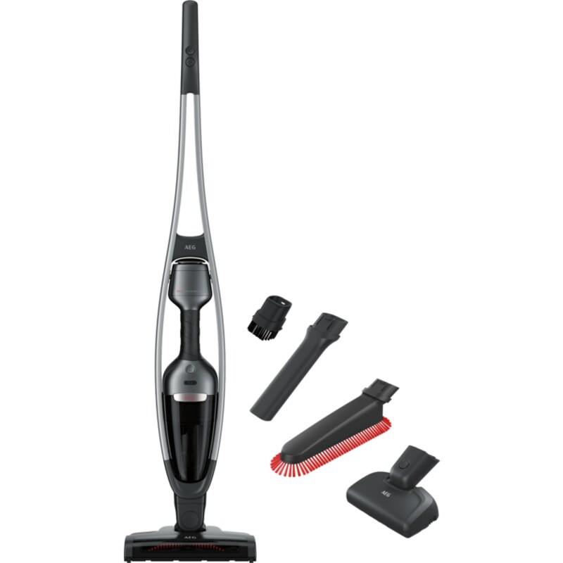 AEG QX9-1-ANIM 2in1 Akku-Staubsauger grau