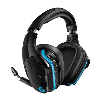 Gaming 5 günstig Kaufen-Logitech G935 LIGHTSYNC Kabelloses Gaming Headset. Logitech G935 LIGHTSYNC Kabelloses Gaming Headset <![CDATA[• Anwendungsbereich: Gaming, Kopfbügel beidseitig • Kabellos, Schwarz, 379g • USB-Anschluss, 3,5mm Klinken-Anschluss, PC/ Notebook, Mac 