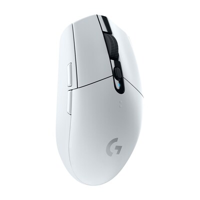 Speed Tec günstig Kaufen-Logitech G305 LIGHTSPEED Kabellose Gaming Maus Weiß. Logitech G305 LIGHTSPEED Kabellose Gaming Maus Weiß <![CDATA[• Anwendungsbereich: Gaming, 6 Tasten, Scrollrad mit Tastenfunktion • Kabellos • Sensortechnologie: HERO (12.000 dpi) • Wei