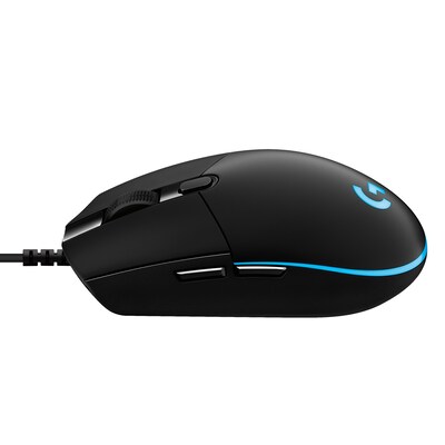 Maus,Vollion günstig Kaufen-Logitech G Pro Kabelgebundene Gaming Maus. Logitech G Pro Kabelgebundene Gaming Maus <![CDATA[• Anwendungsbereich: Gaming, 6 Tasten, Scrollrad mit Tastenfunktion • Kabelgebunden (USB) • Sensortechnologie: HERO (16.000 dpi) • Anthrazit, 85g, 116,6 