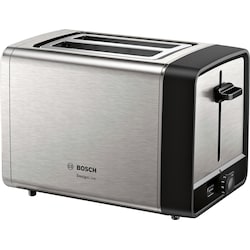 Bosch TAT5P420 Kompakt Toaster, DesignLine, Edelstahl