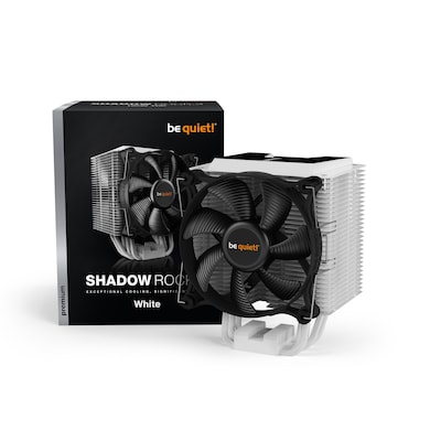 be quiet! Shadow Rock 3 White CPU Kühler für AMD und Intel CPU´s