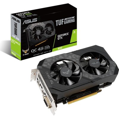 Asus GeForce GTX 1650 TUF OC P 4GB GDDR6 Grafikkarte DP/HDMI/DVI