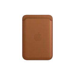 Apple Original iPhone Leder Wallet mit MagSafe Sattelbraun