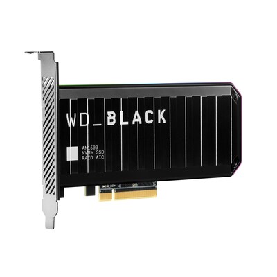 ck Black günstig Kaufen-WD_BLACK AN1500 NVMe SSD 1 TB M.2 PCIe 3.0 ADD-IN Card. WD_BLACK AN1500 NVMe SSD 1 TB M.2 PCIe 3.0 ADD-IN Card <![CDATA[• 1 TB - 10,5 mm Bauhöhe • PCIe Card, PCIe 3.0 • Maximale Lese-/Schreibgeschwindigkeit: 6500 MB/s / 4.100 MB/s • Performance: 