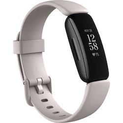 Fitbit Inspire2 Gesundheits- und Fitness Tracker schwarz, Band wei&szlig;