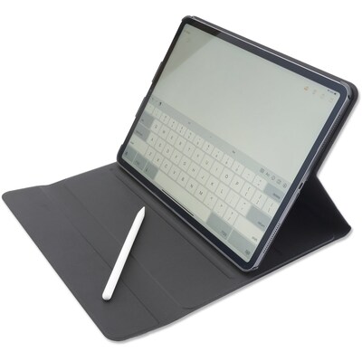 Ipad/Tablette günstig Kaufen-4smarts Flip-Tasche DailyBiz für iPad Pro 12.9 (2021 - 2020), schwarz. 4smarts Flip-Tasche DailyBiz für iPad Pro 12.9 (2021 - 2020), schwarz <![CDATA[• Passend für das Apple iPad Pro 12.9 (2021) / iPad Pro 12.9 (2020) • Fliptasche mit Magne