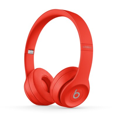bluetooth günstig Kaufen-Beats Solo³ Wireless On-Ear Kopfhörer PRODUCT(RED). Beats Solo³ Wireless On-Ear Kopfhörer PRODUCT(RED) <![CDATA[• Typ: On-Ear Kopfhörer - geschlossen • Übertragung: Bluetooth • Einsatzgebiet: Street • Farbe: Rot • Lieferumf