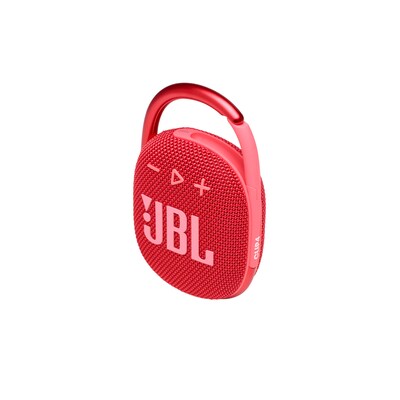 10 H  günstig Kaufen-JBL Clip 4 rot Tragbarer Bluetooth-Lautsprecher wasserdicht nach IP67. JBL Clip 4 rot Tragbarer Bluetooth-Lautsprecher wasserdicht nach IP67 <![CDATA[• Kabelloses Bluetooth-Streaming • Wiederaufladbarer Akku mit bis zu 10h Akkulaufzeit • Wasserdicht