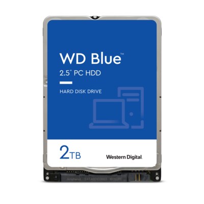 WD Blue WD20SPZX - 2TB 5400rpm 128MB Cache 2.5zoll 7mm - SATA600